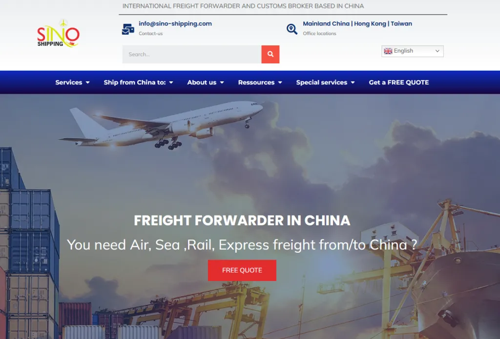 sino-shipping International shipping company