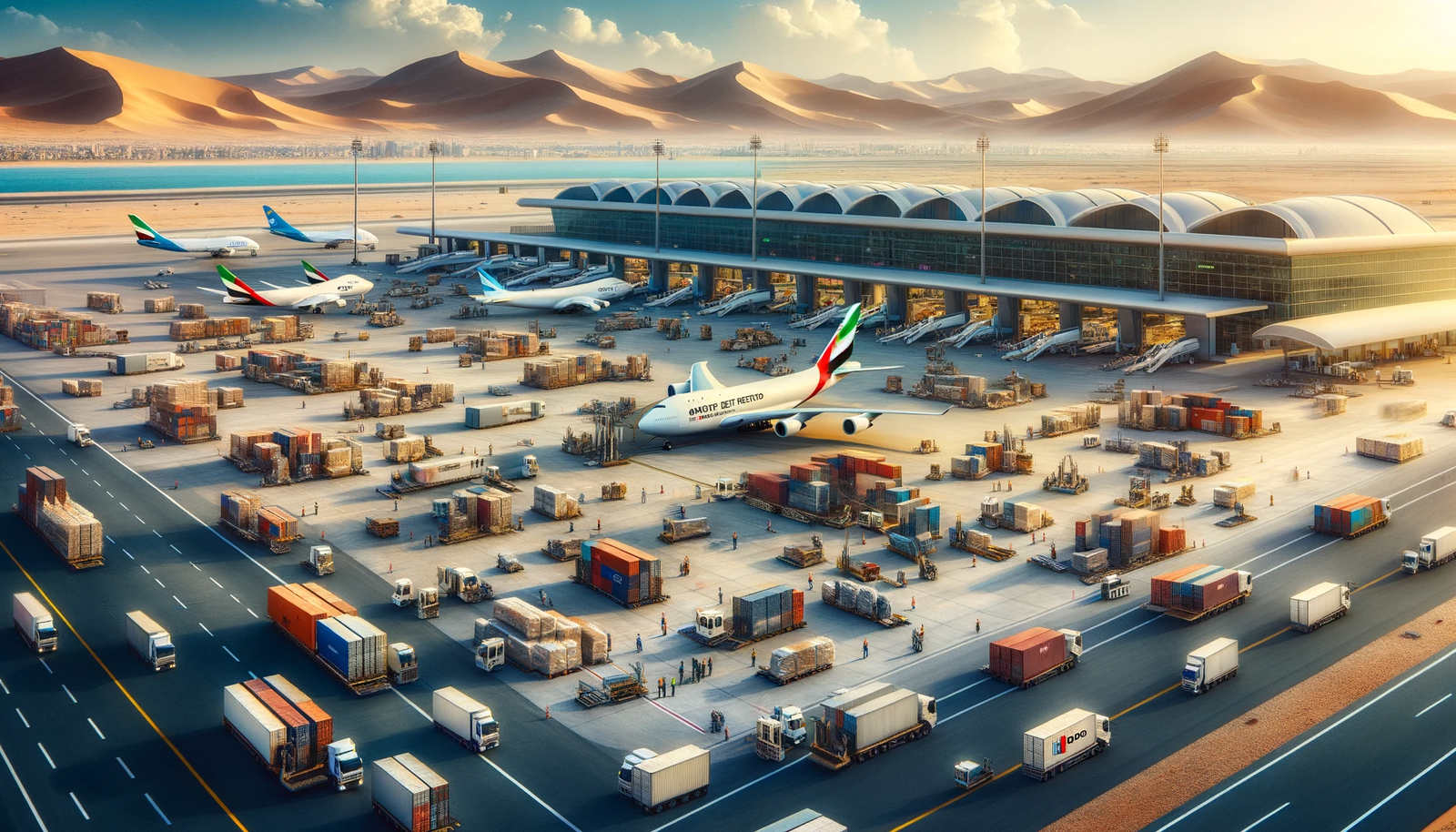 Major airports in UAE