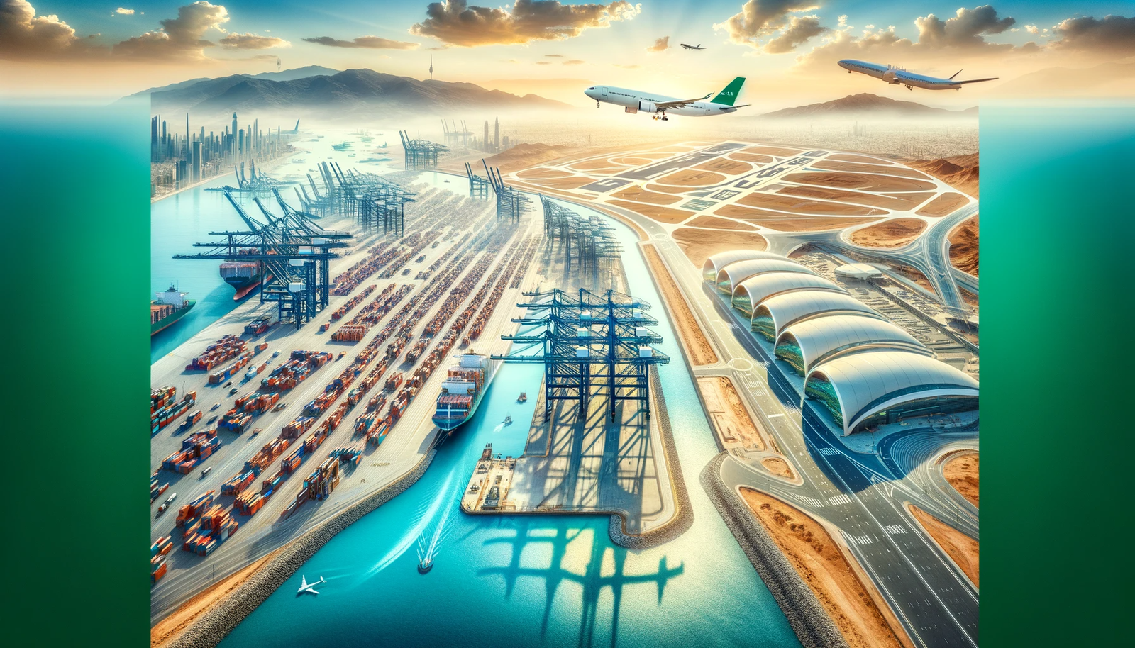 Airports and Seaports in Saudi Arabia